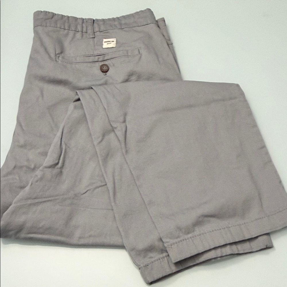 American Rag Relax Fit Gray Khaki Pants